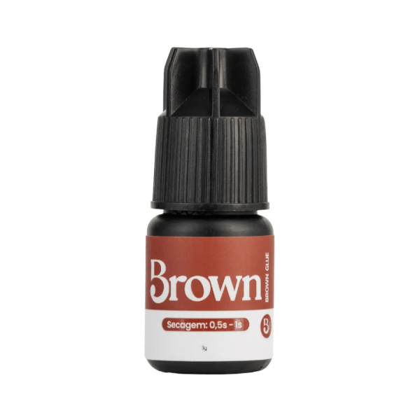 Cola Adesivo Pro Extensão De Cílios Brown Beautify 3g