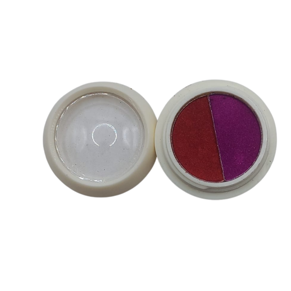 Po Cromo Duo Color Com Aplicador- Roxo e Vermelho