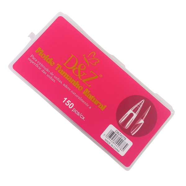 Molde F1 D&Z Tamanho Natural Estileto 150pçs