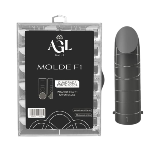 Molde F1 Quadrado Ponta Fosca AGL