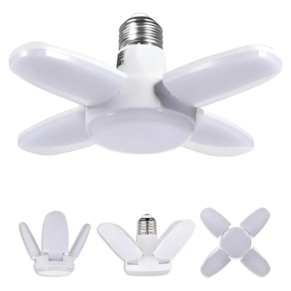 Lâmpada de Led Formato Pétala 4 Pontas D&Z