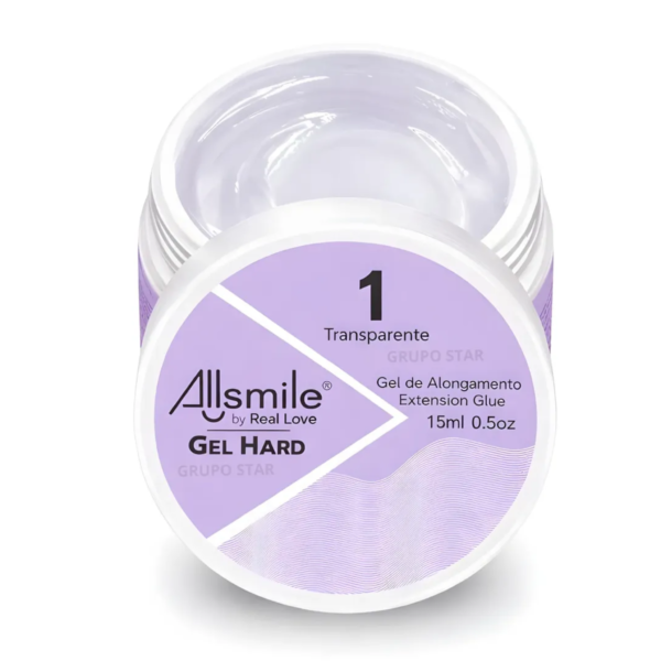 All Smille by Real Love Gel Hard Transparente 01