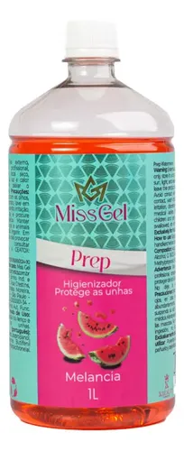 Prep Higienizador Melancia MissGel 1L
